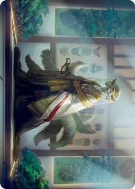 Light-Paws, Emperor's Voice Art Card (23) (Art Series: Kamigawa: Neon Dynasty)