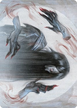 Clawing Torment Art Card (32) (Art Series: Kamigawa: Neon Dynasty)