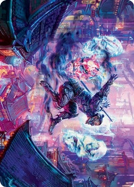 Thousand-Faced Shadow Art Card (37) (Art Series: Kamigawa: Neon Dynasty)