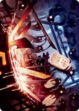Smoke Spirits' Aid Art Card (41) (Art Series: Kamigawa: Neon Dynasty)