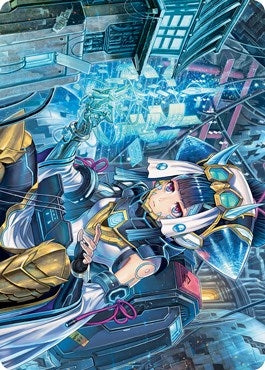 Covert Technician Art Card (51) (Art Series: Kamigawa: Neon Dynasty)