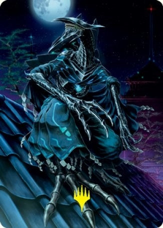 Jin-Gitaxias, Progress Tyrant Art Card (Gold-Stamped Signature) (52) (Art Series: Kamigawa: Neon Dynasty)