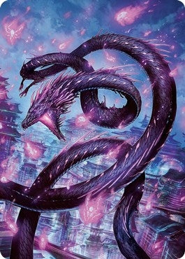 Junji, the Midnight Sky Art Card (58/81) (58) (Art Series: Kamigawa: Neon Dynasty)