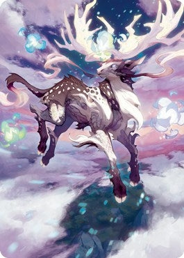 Hinata, Dawn-Crowned Art Card (68) (Art Series: Kamigawa: Neon Dynasty)