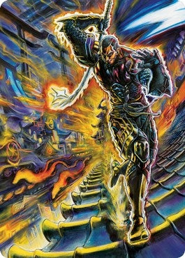 Kaito Shizuki Art Card (71/81) (71) (Art Series: Kamigawa: Neon Dynasty)