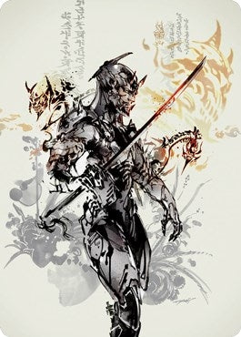 Satoru Umezawa Art Card (73/81) (73) (Art Series: Kamigawa: Neon Dynasty)