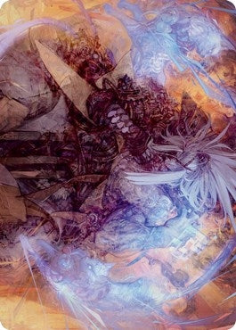 Satoru Umezawa Art Card (74/81) (74) (Art Series: Kamigawa: Neon Dynasty)