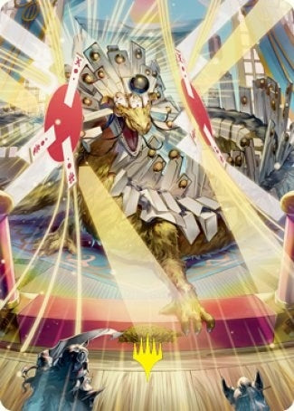 Spirit-Sister's Call Art Card (Gold-Stamped Signature) (75) (Art Series: Kamigawa: Neon Dynasty)