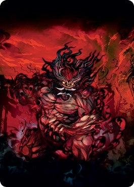 Vessel of the All-Consuming Art Card (77) (Art Series: Kamigawa: Neon Dynasty)