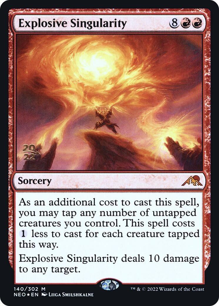 Explosive Singularity (140) (Prerelease Cards)