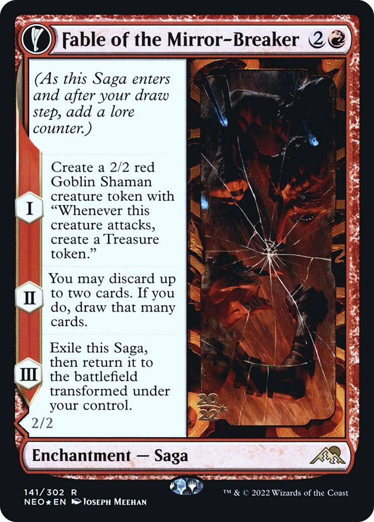 Fable of the Mirror-Breaker (141) (Prerelease Cards)