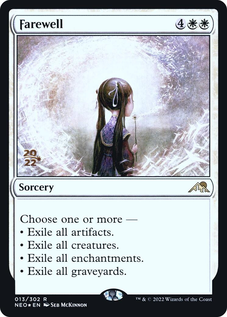 Farewell (13) (Prerelease Cards)
