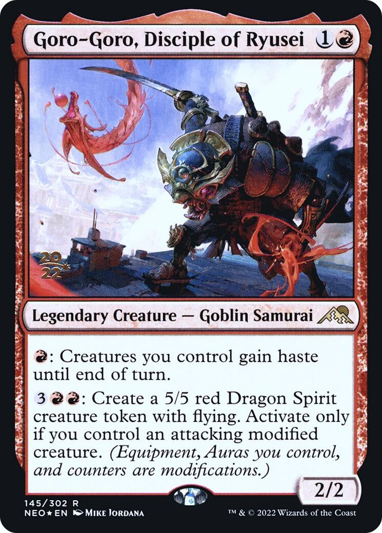Goro-Goro, Disciple of Ryusei (145) (Prerelease Cards)