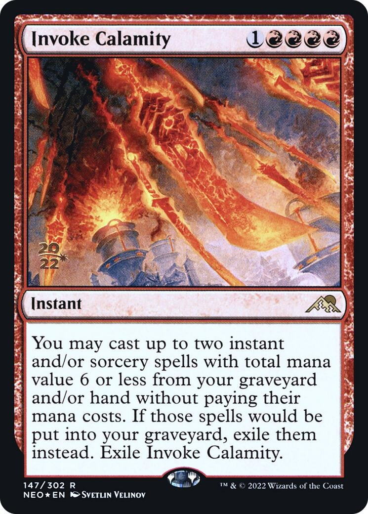 Invoke Calamity (147) (Prerelease Cards)
