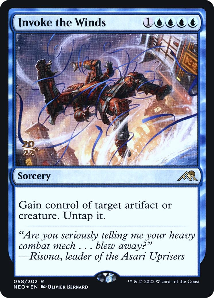 Invoke the Winds (58) (Prerelease Cards)