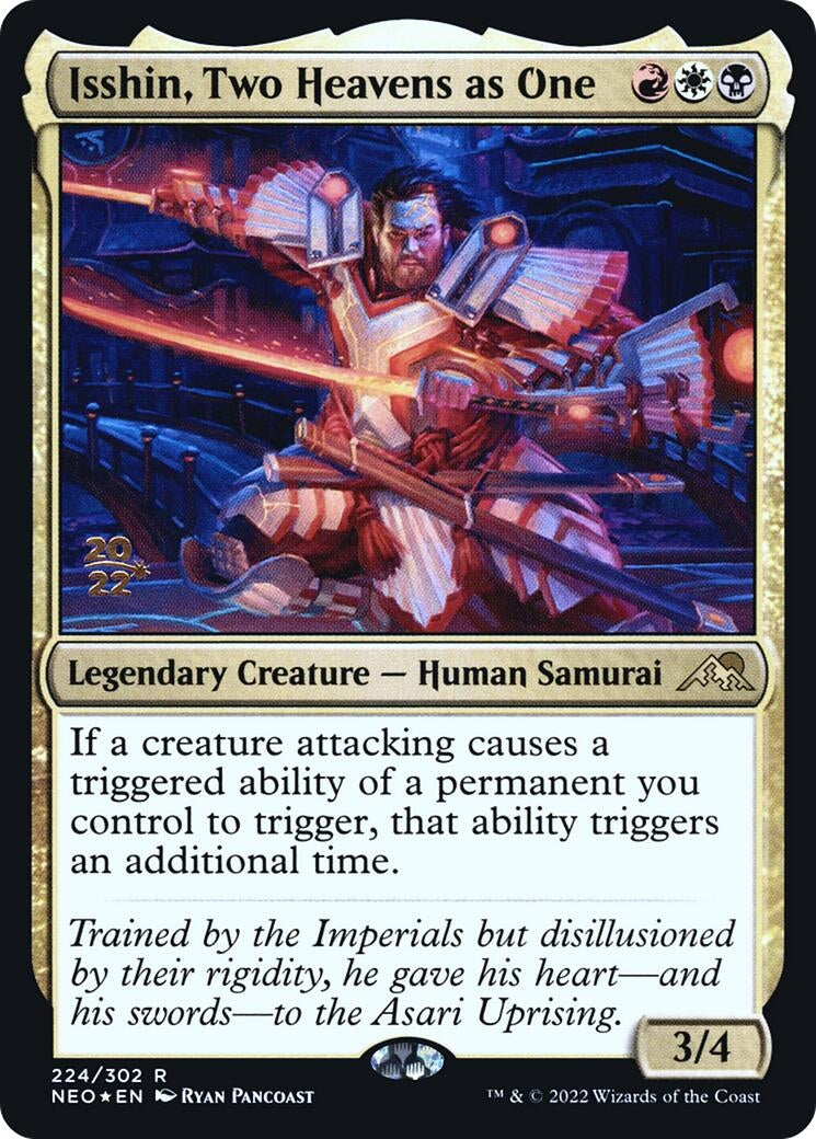 Isshin, Two Heavens as One (224) (Prerelease Cards)