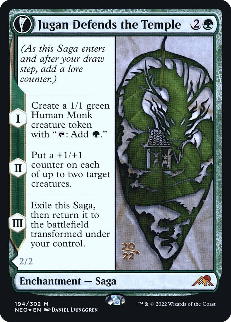Jugan Defends the Temple (194) (Prerelease Cards)