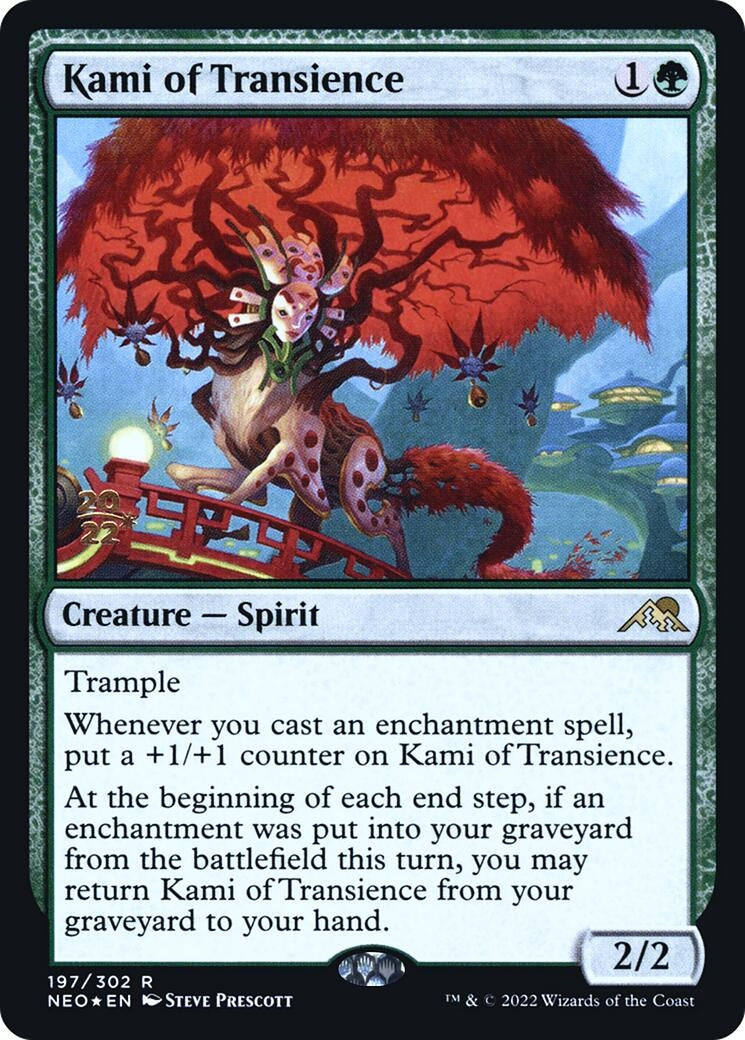 Kami of Transience (197) (Prerelease Cards)