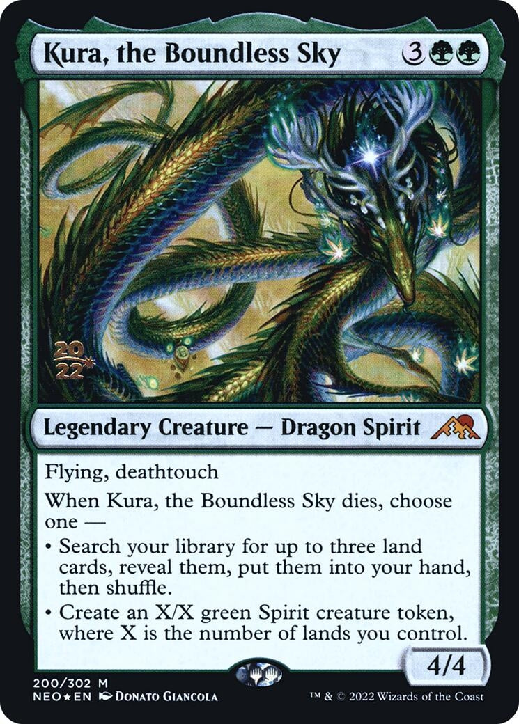 Kura, the Boundless Sky (200) (Prerelease Cards)