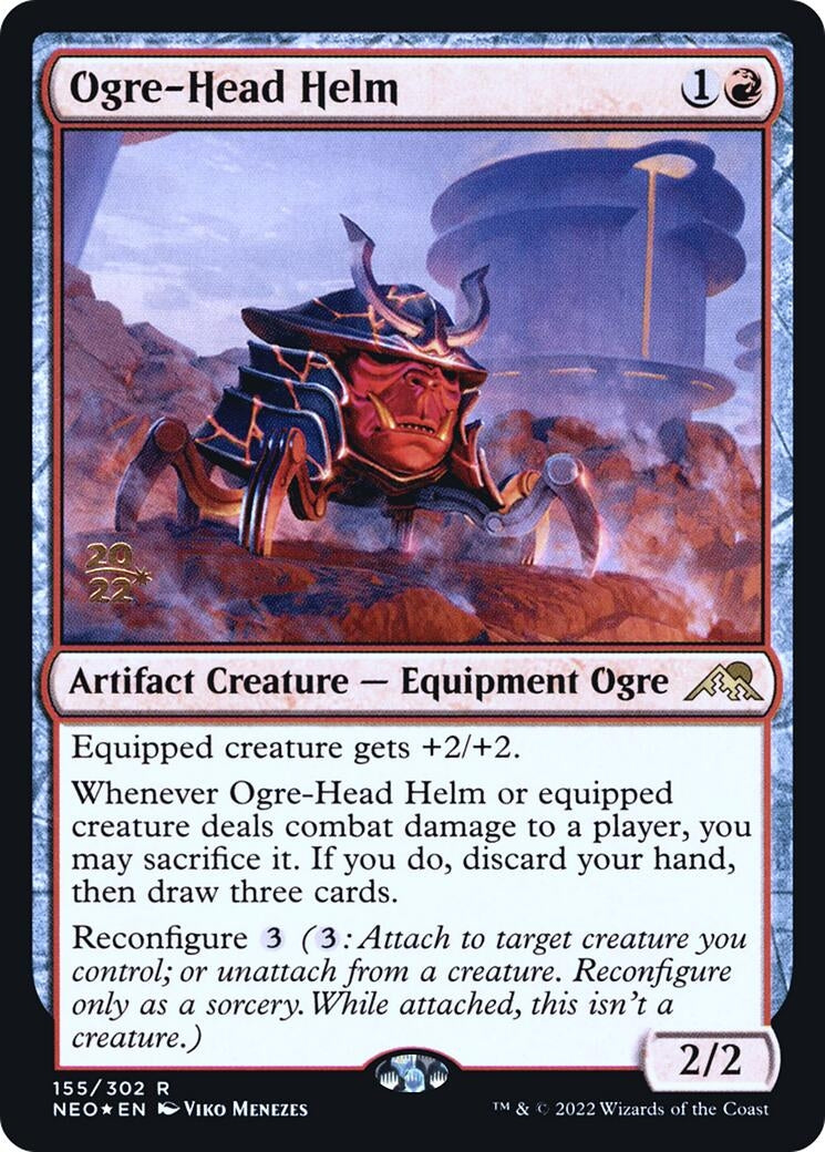 Ogre-Head Helm (155) (Prerelease Cards)