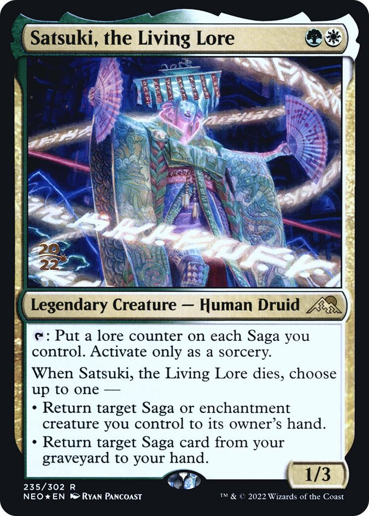 Satsuki, the Living Lore (235) (Prerelease Cards)