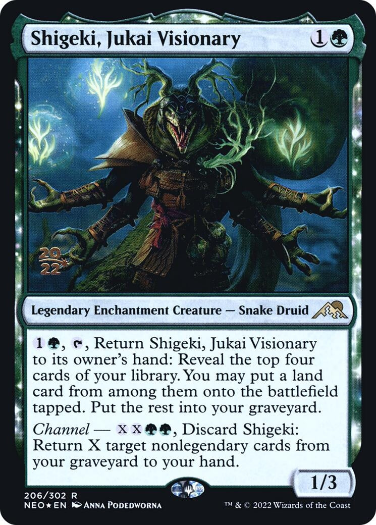 Shigeki, Jukai Visionary (206) (Prerelease Cards)
