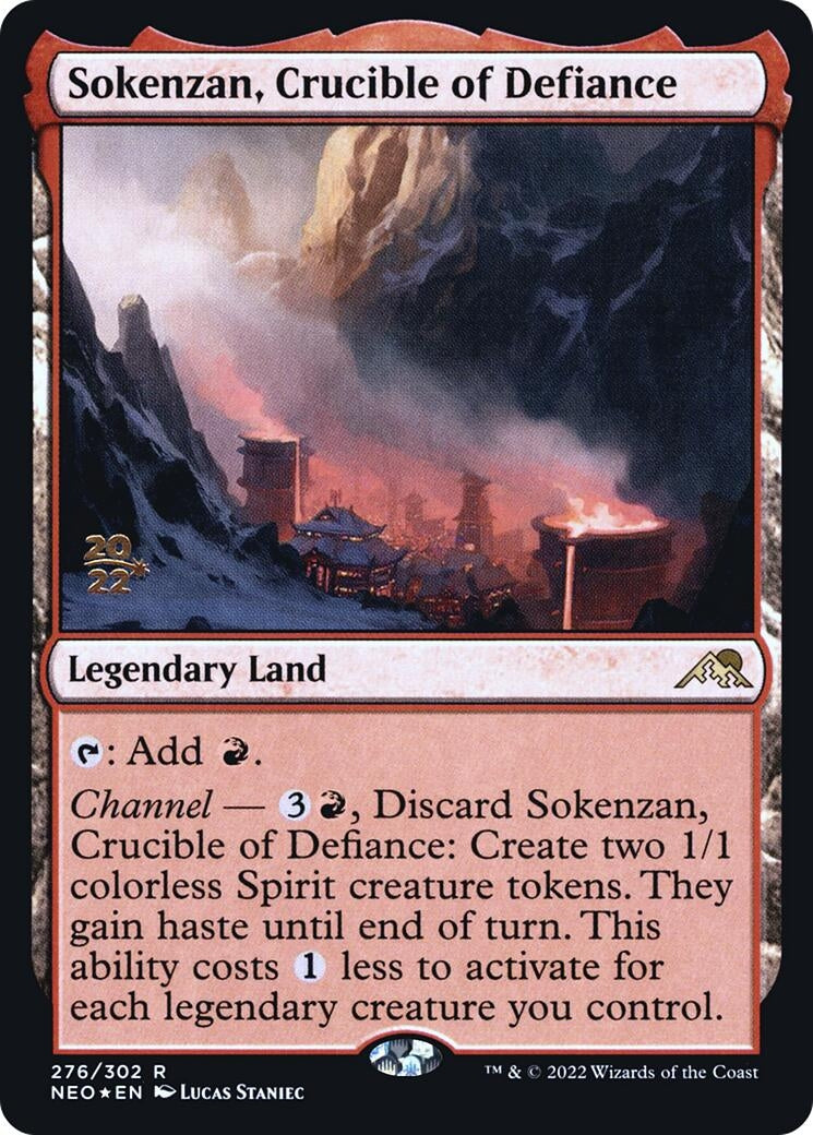 Sokenzan, Crucible of Defiance (276) (Prerelease Cards)