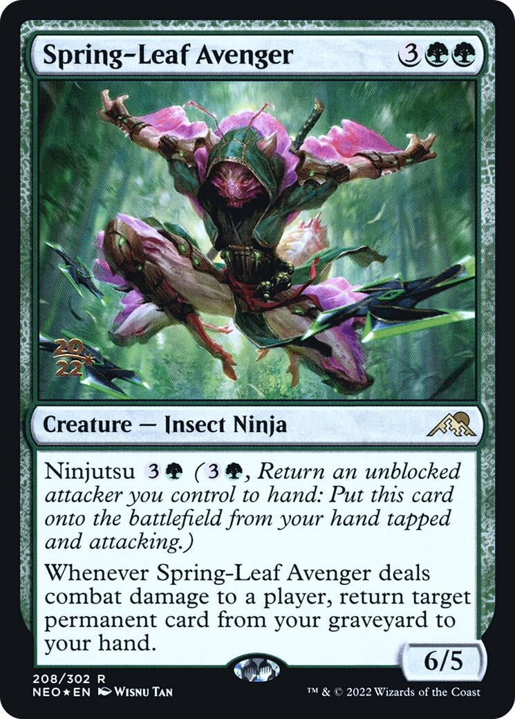 Spring-Leaf Avenger (208) (Prerelease Cards)