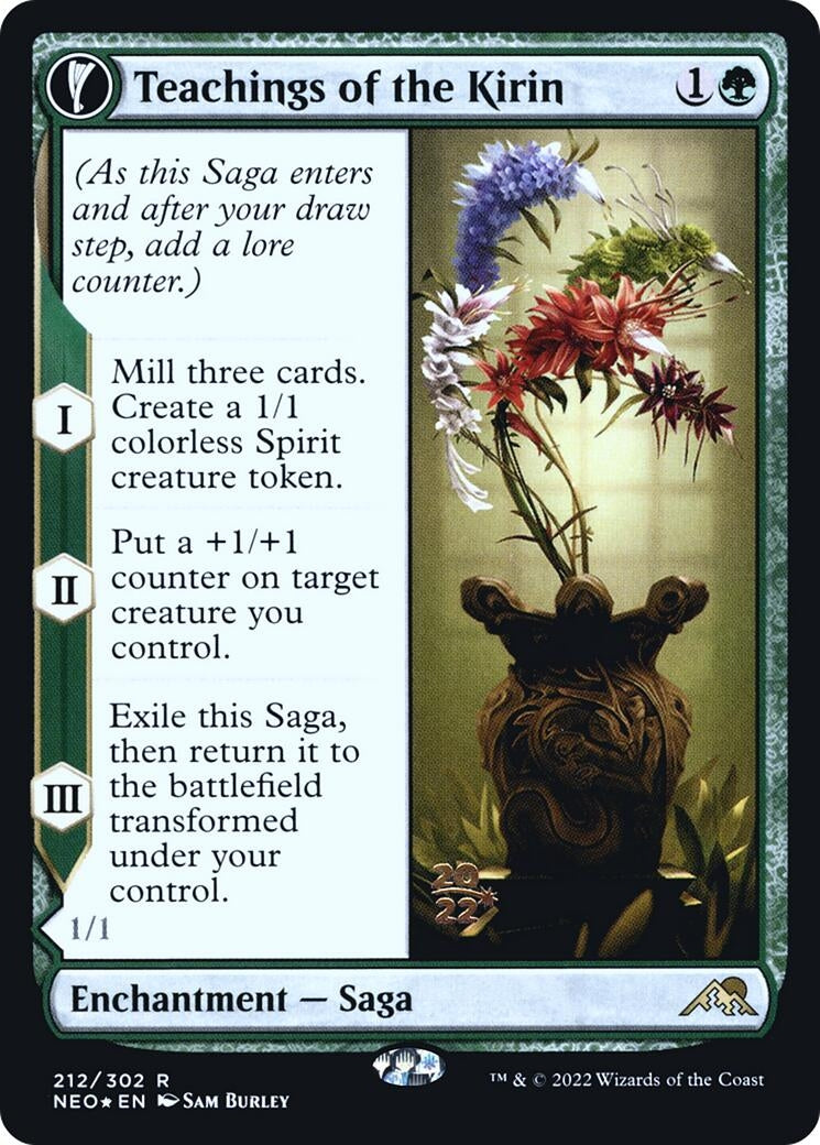 Teachings of the Kirin (212) (Prerelease Cards)