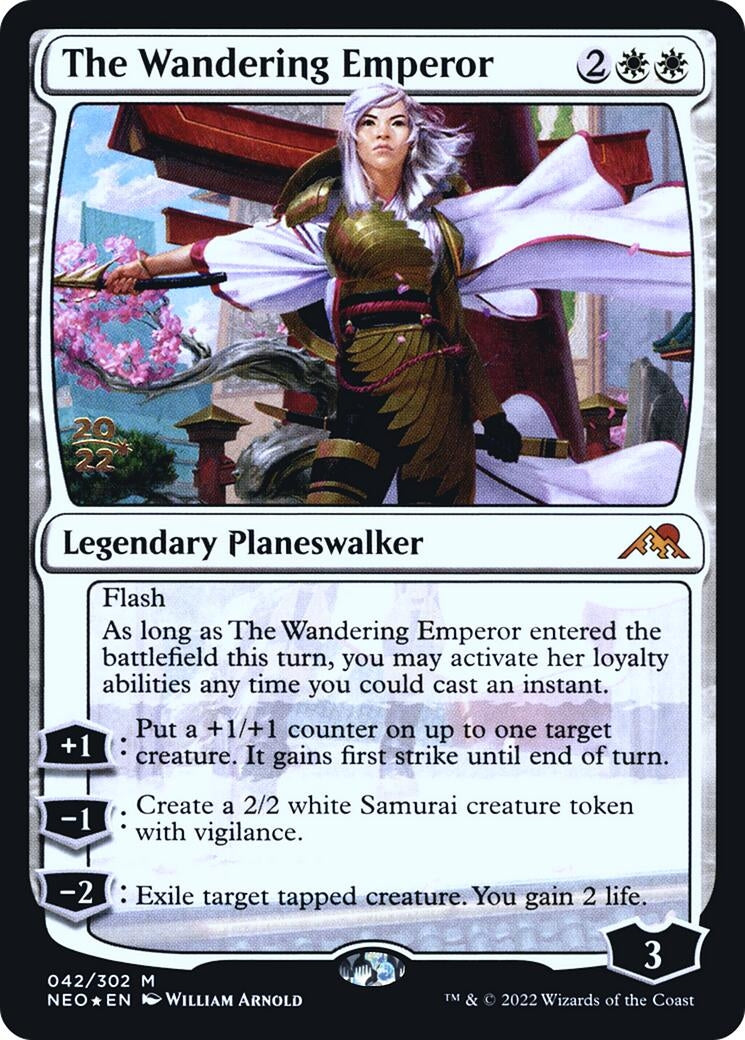 The Wandering Emperor (42) (Prerelease Cards)