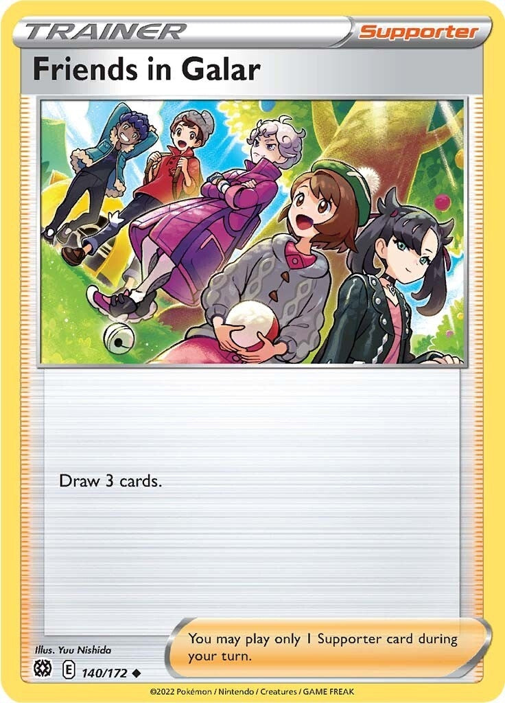 Image for Friends in Galar (140/172) (SWSH09: Brilliant Stars) - Pokemon