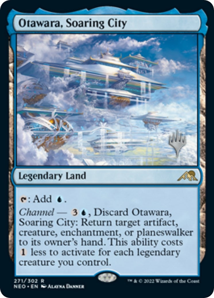 Otawara, Soaring City (271) (Promo Pack: Kamigawa: Neon Dynasty)