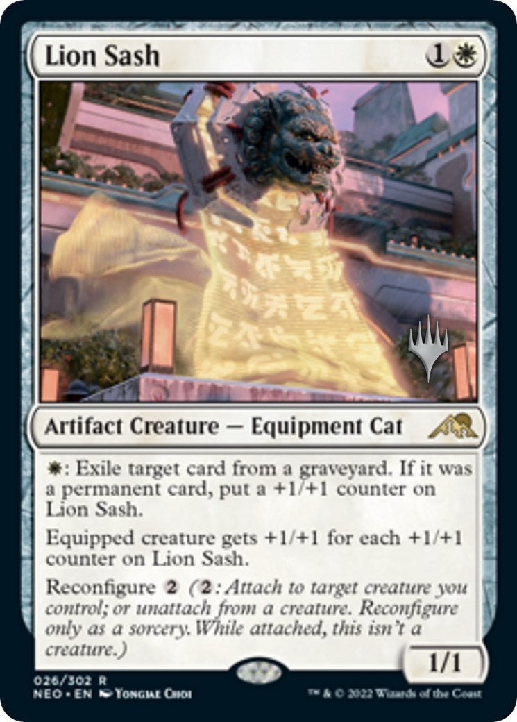 Lion Sash (26) (Promo Pack: Kamigawa: Neon Dynasty)