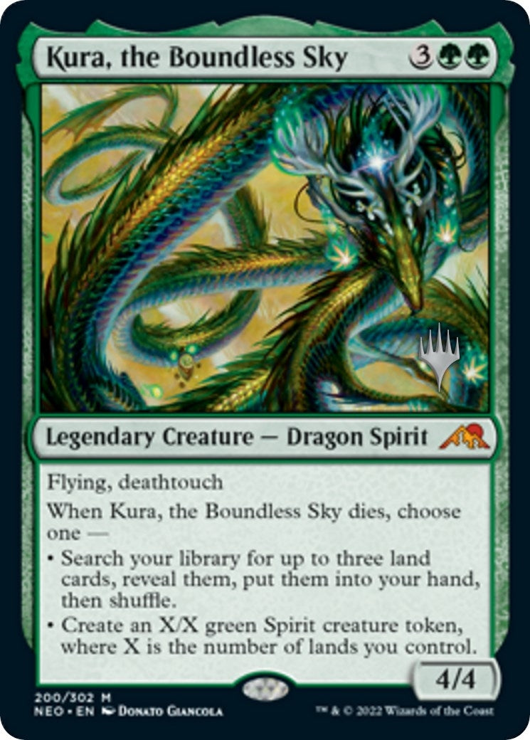 Kura, the Boundless Sky (200) (Promo Pack: Kamigawa: Neon Dynasty)