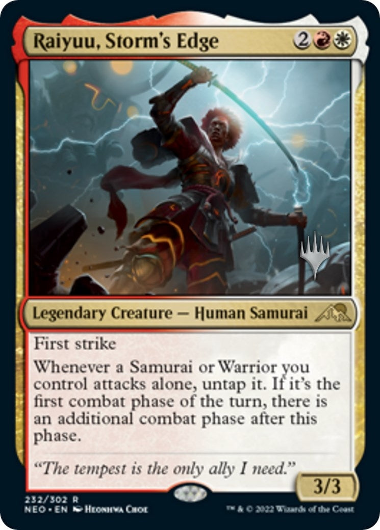 Raiyuu, Storm's Edge (232) (Promo Pack: Kamigawa: Neon Dynasty)