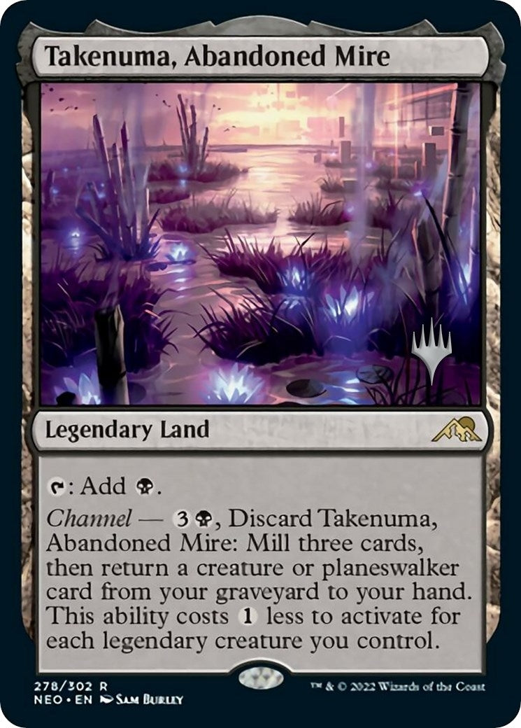 Takenuma, Abandoned Mire (278) (Promo Pack: Kamigawa: Neon Dynasty)
