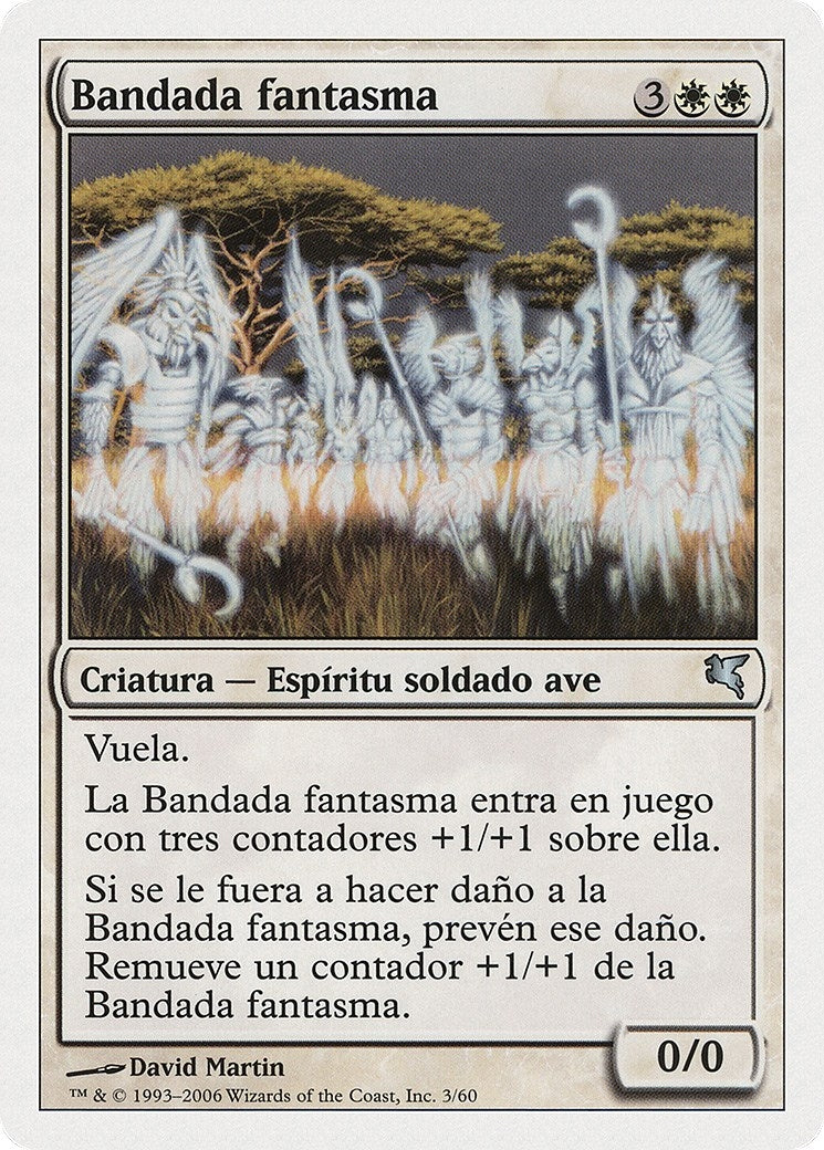 Phantom Flock (Spanish) - "Bandada fantasma" (C3) (C3) (Magic Encyclopedia 2005 (Salvat/Hachette))