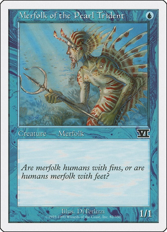 Merfolk of the Pearl Trident (82) (Classic Sixth Edition)