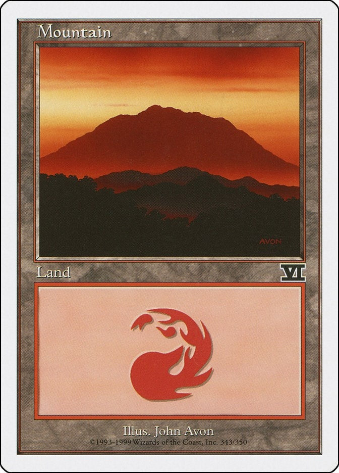 Mountain (343) (343) (Classic Sixth Edition)