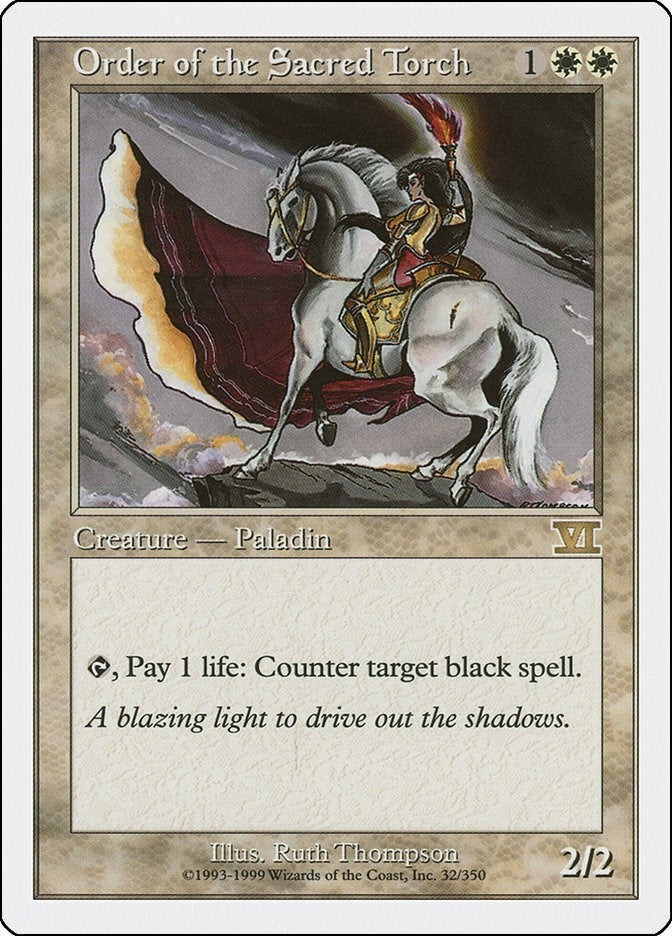 Order of the Sacred Torch (32) (Classic Sixth Edition)