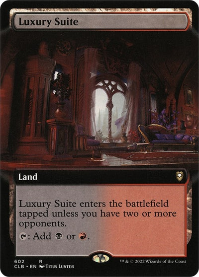 Luxury Suite (Extended Art) (602) (Commander Legends: Battle for Baldur's Gate)