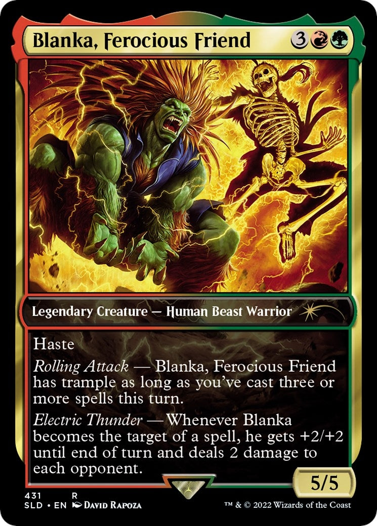 Blanka, Ferocious Friend (431) (Secret Lair Drop Series)