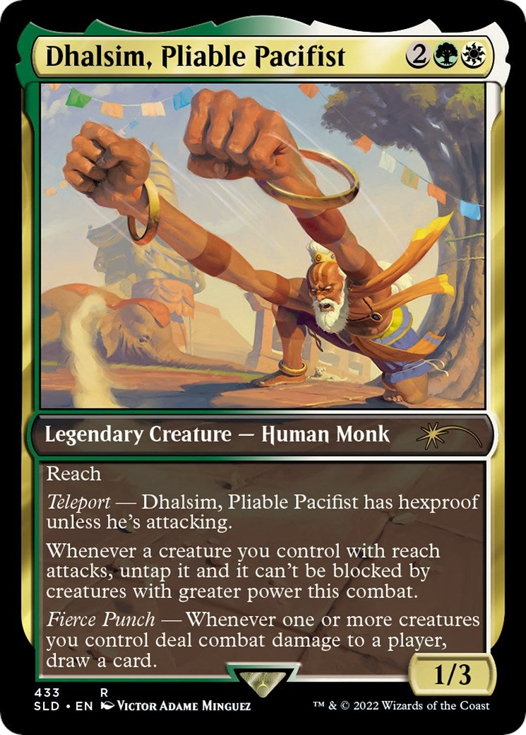 Dhalsim, Pliable Pacifist (433) (Secret Lair Drop Series)