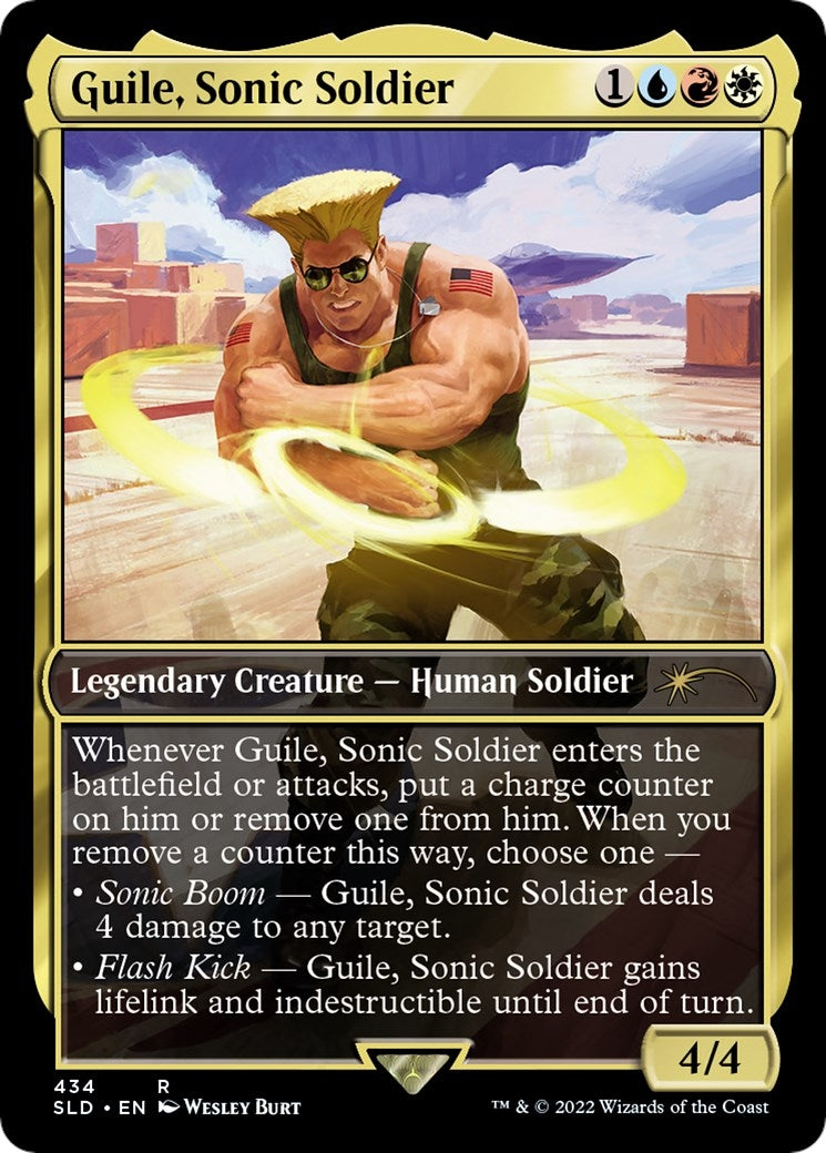 Guile, Sonic Soldier (434) (Secret Lair Drop Series)