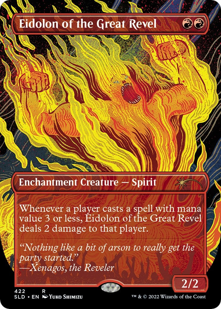 Eidolon of the Great Revel (Borderless) (422) (Secret Lair Drop Series)