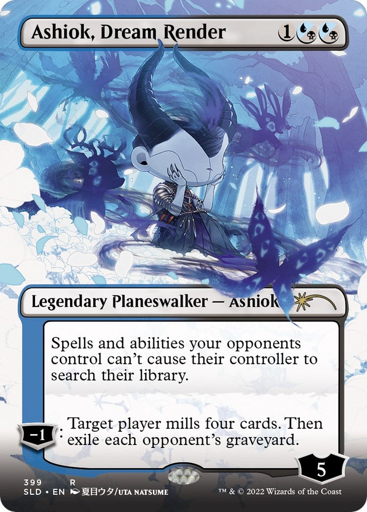 Ashiok, Dream Render (Borderless) (399) (Secret Lair Drop Series)