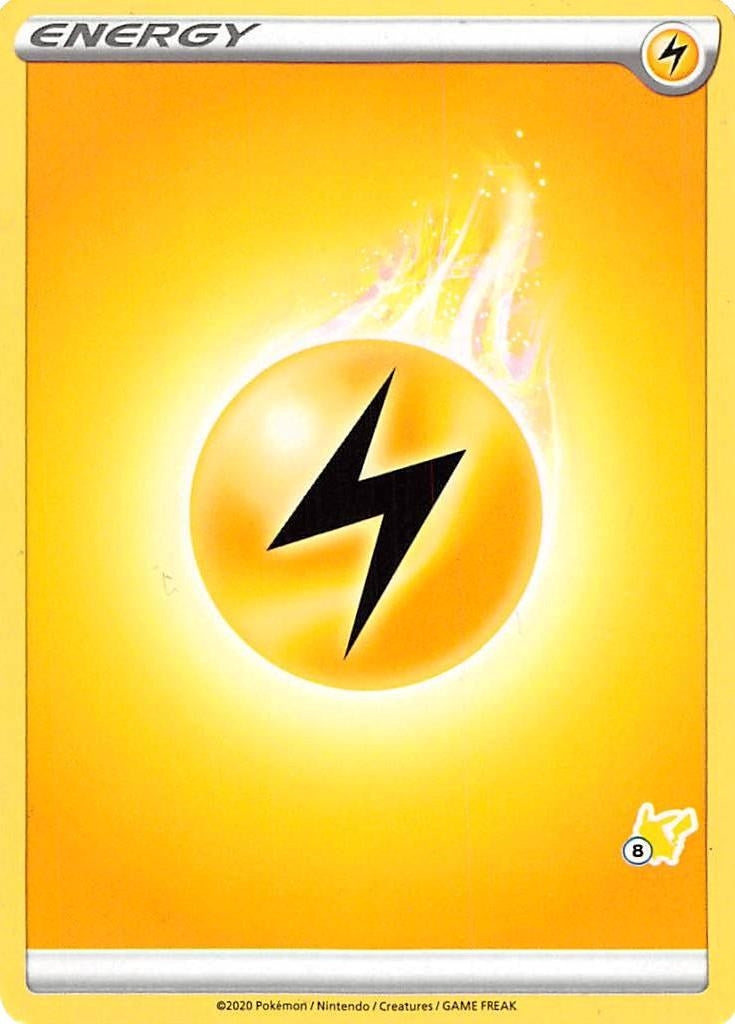 Image for Lightning Energy (#8 Pikachu Stamped) (Battle Academy 2022) - Pokemon
