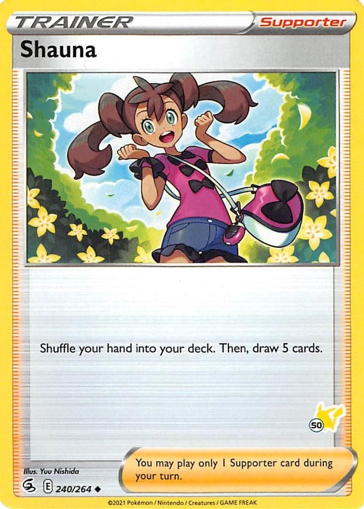 Image for Shauna - 240/264 (#50 Pikachu Stamped) (240/264) (Battle Academy 2022) - Pokemon