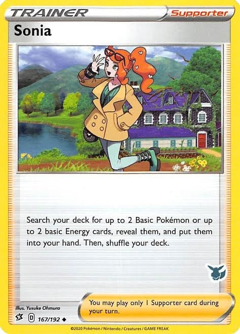 Image for Sonia - 167/192 (Eevee Stamped) (167/192) (Battle Academy 2022) - Pokemon