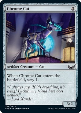 Chrome Cat (236) (Streets of New Capenna)
